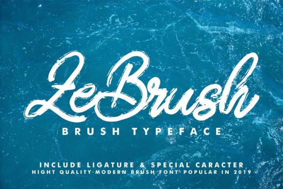 ZeBrush Font