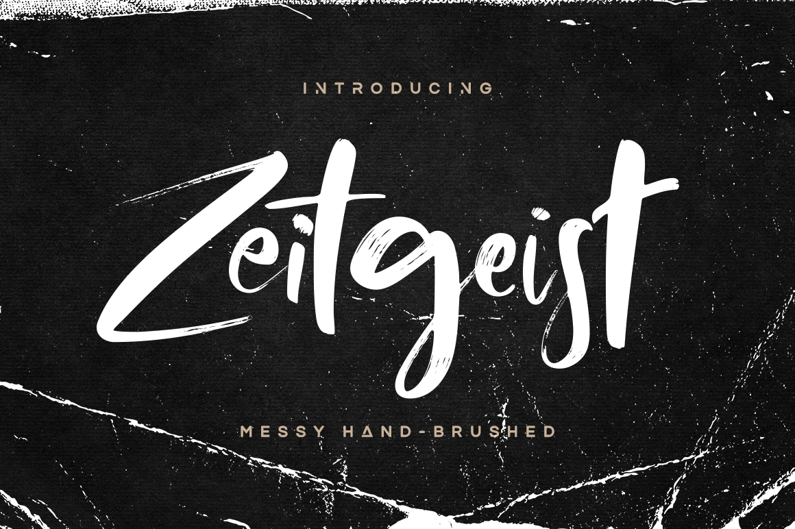 Zeitgeist Font Poster 1