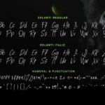 Zolanti Font Poster 12