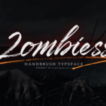 Zombiess Font Poster 1