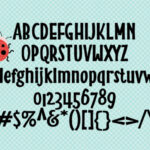 ZP Jack and Diane Font Poster 2