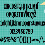 ZP Jack and the Beanstalk Font Poster 2