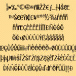 Zweetie Curliecue Font Poster 3