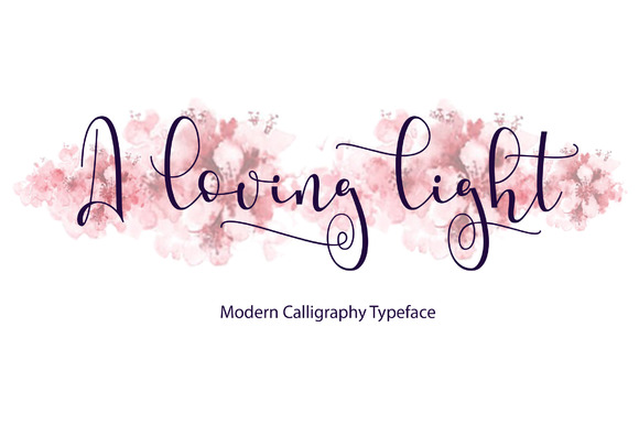 A Loving Light Font