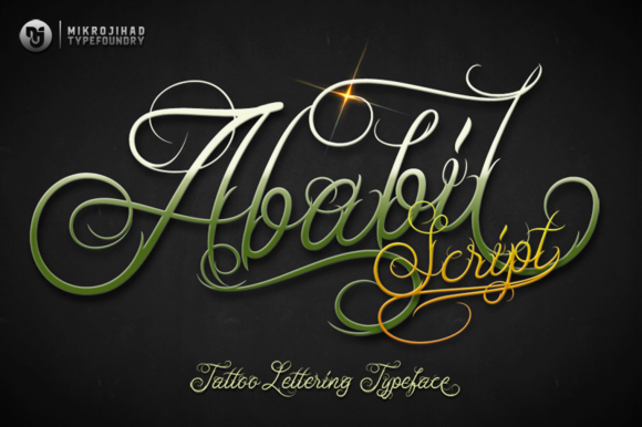 Ababil Script Full Font