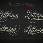 Ababil Script Full Font Poster 2