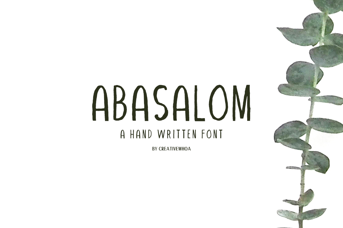 Abasalom Font