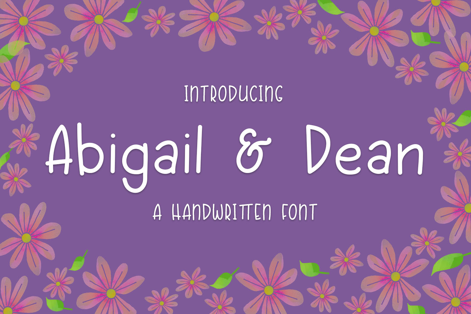 Abigail & Dean Font