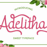 Adelitha Font Poster 1