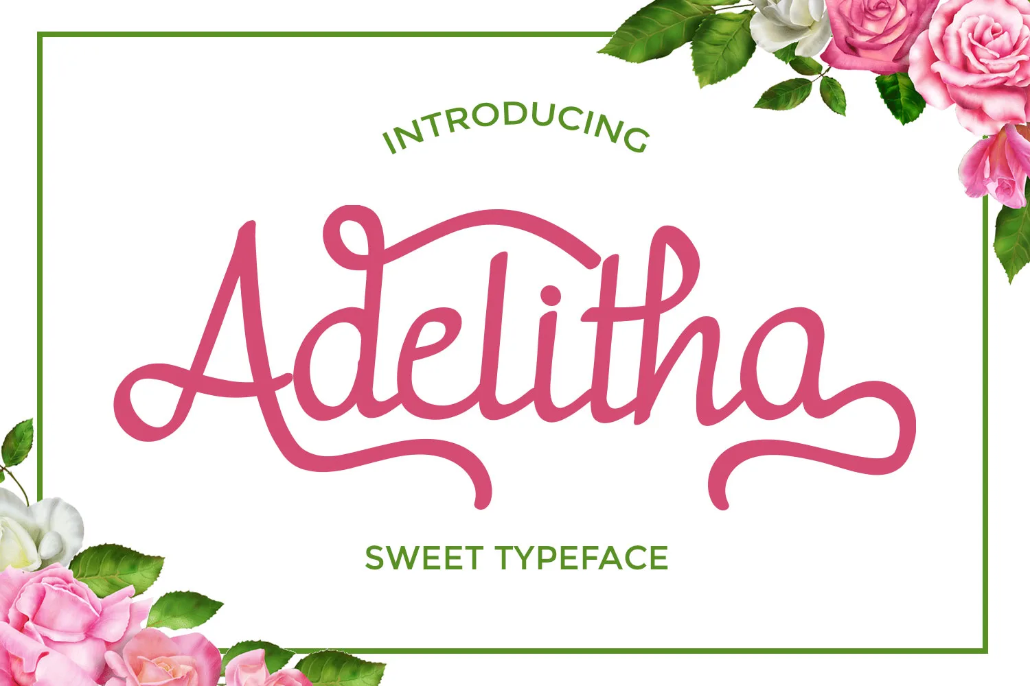Adelitha Font Adelitha Font Poster 1