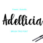 Adellicia Font Poster 1