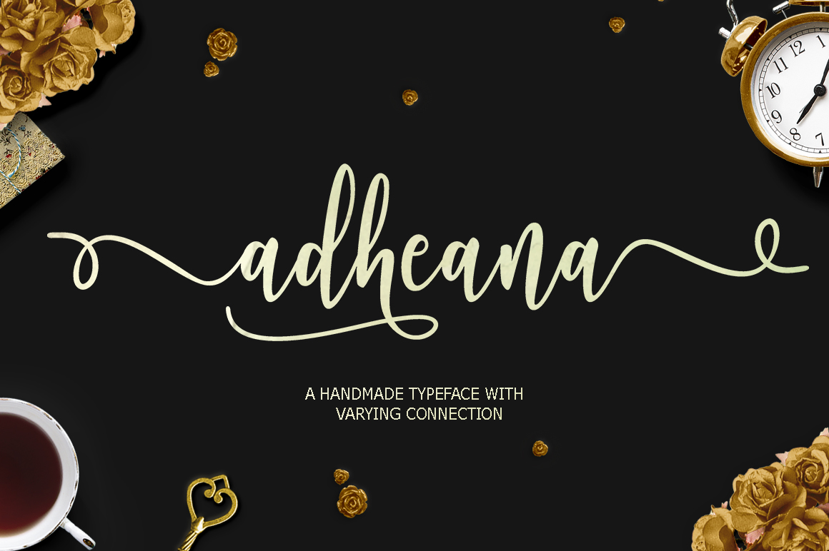 Adheana Font Poster 1