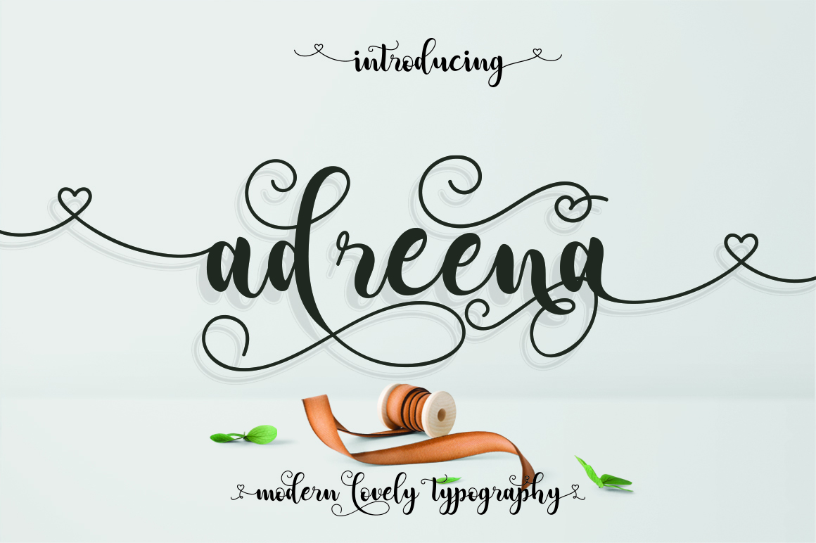 Adreena Script Font