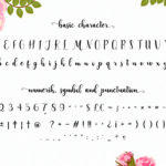 Adreena Script Font Poster 6