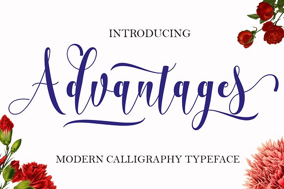 Advantages Font