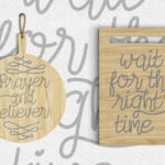 Afifah Script Font Poster 4