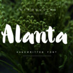 Alanta Font Poster 1