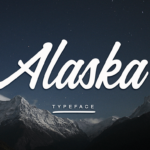 Alaska Font Poster 1