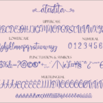 Aleidita Font Poster 10