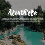 AlexDirte Font Poster 7