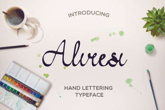 Aliresi Font Poster 1