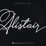 Alistair Font Poster 1