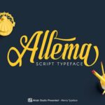 Allema Font Poster 1