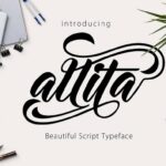 Allita Font Poster 1