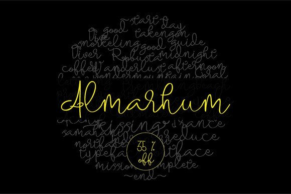 Almarhum Font