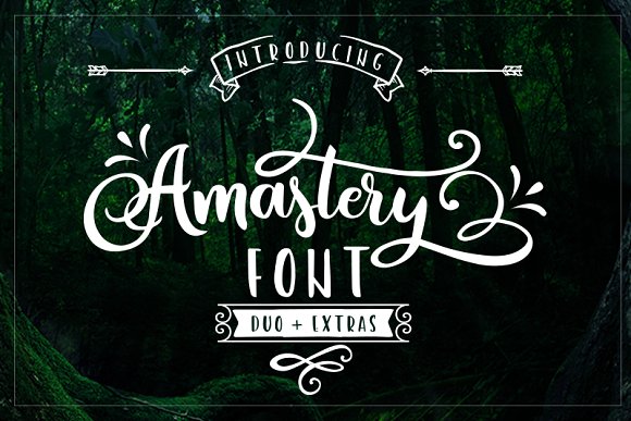 Amastery Font