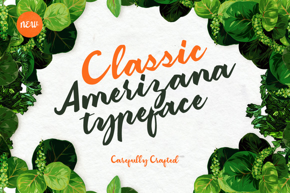 Amerizana Font Poster 1