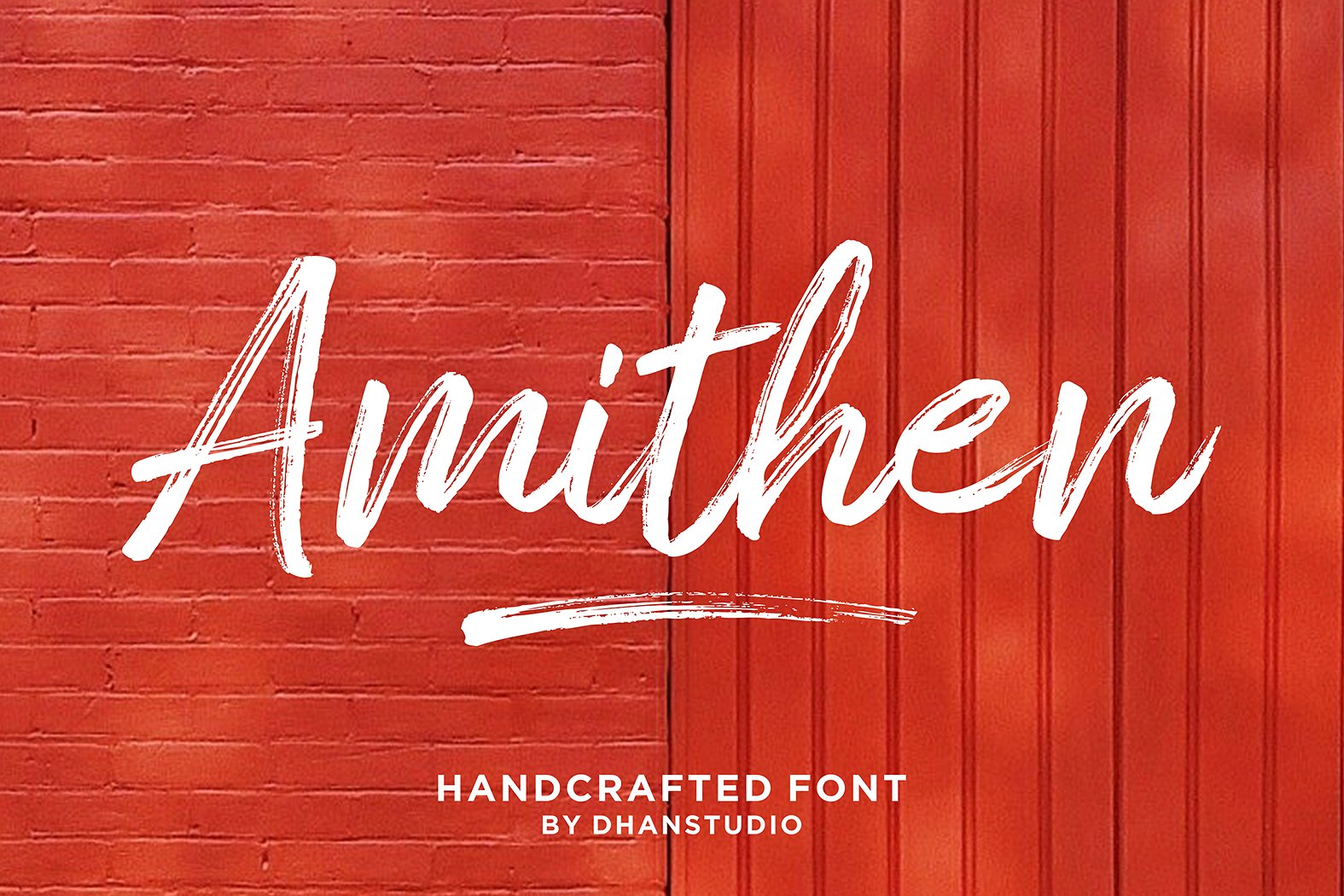 Amithen Font Poster 1