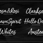 Amithen Font Poster 6