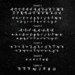 Amulhed Brush Font Poster 3