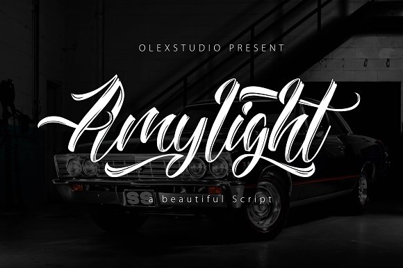 Amylight Font Poster 1