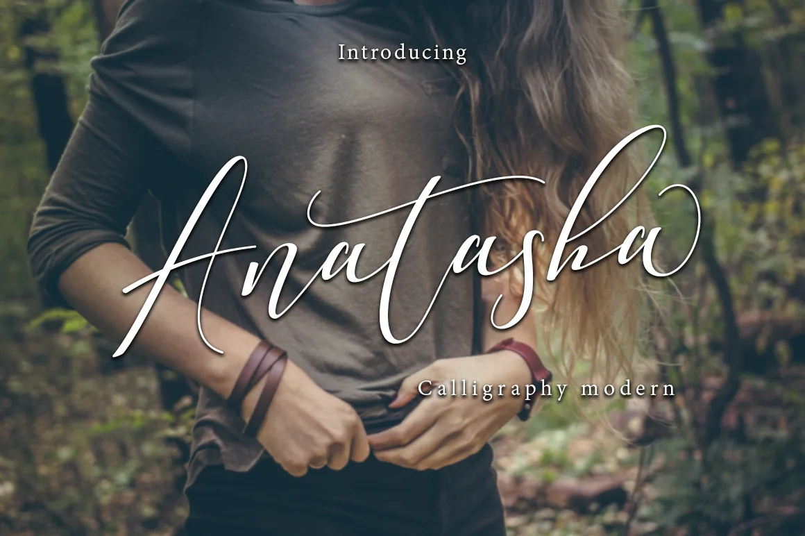 Anatasha Font Anatasha Font Poster 1