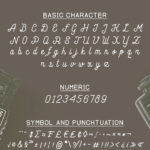 Andara Script Font Poster 5