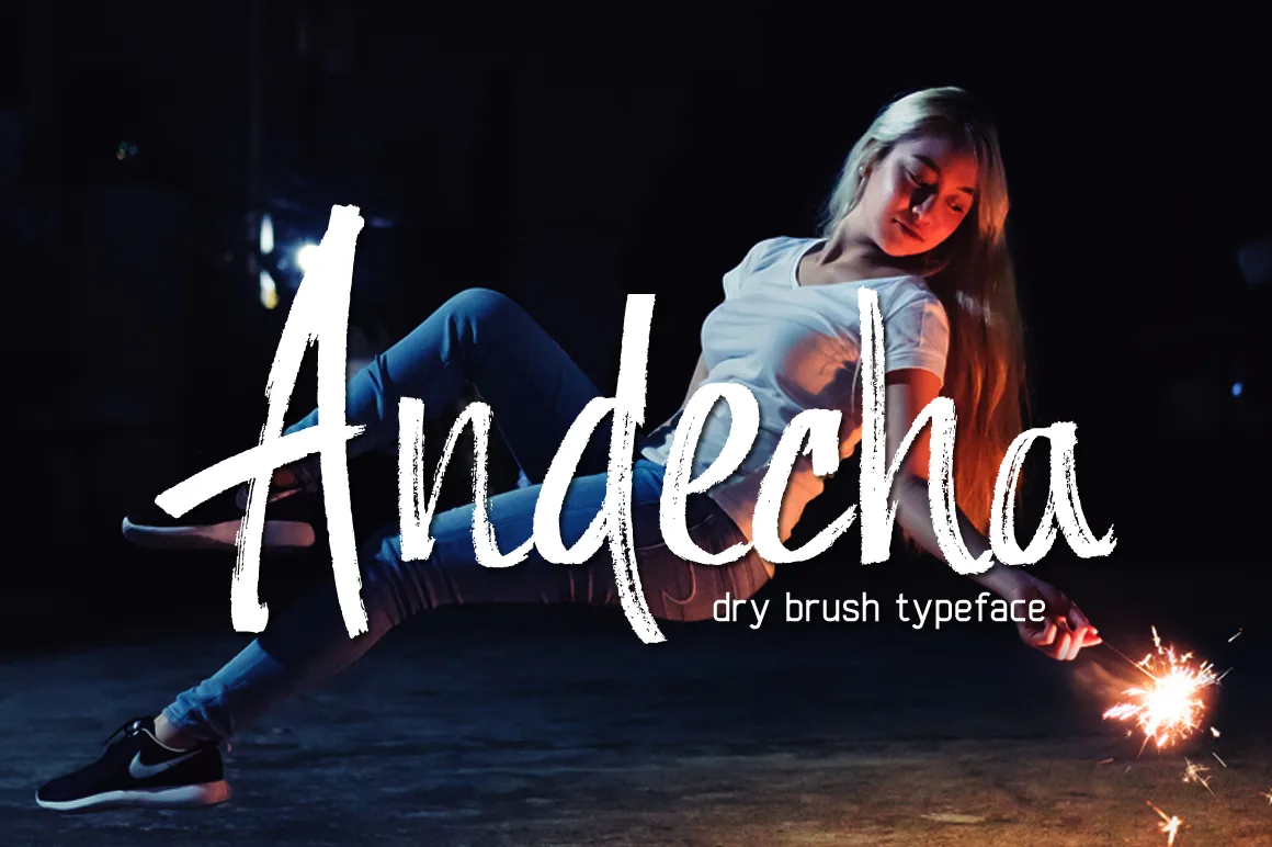 Andecha Font Andecha Font Poster 1