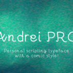 Andrei Font Poster 1