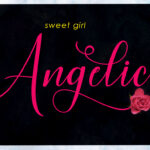 Angelic Font Poster 1