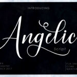 Angelic Font Poster 7