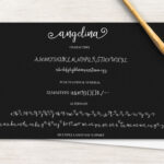 Angelina Script Font Poster 4