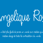 Angelique Rose Font Poster 1
