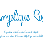 Angelique Rose Font Poster 2