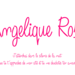 Angelique Rose Font Poster 4