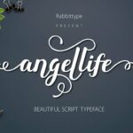 Angellife Beauty Font Poster 1