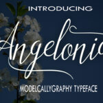 Angelonia Font Poster 1