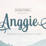 Anggie Font Poster 1