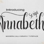 Annabeth Font Poster 1