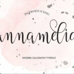 Annamelia Font Poster 1